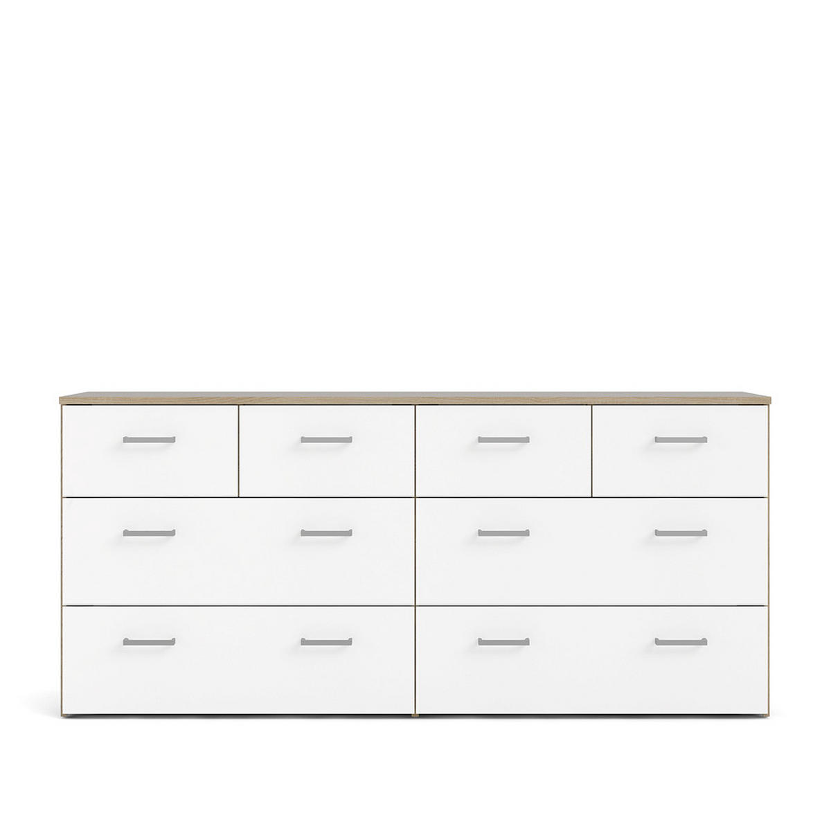KOMMODE Eiche Dekor - Eiche Wotan, Holzwerkstoff (147/67/36cm) - ebuy24