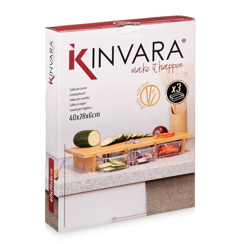 Thumbnail - Kinvara Schneidebrett, Braun, Naturmaterialien, 28x40 cm, Küchenzubehör, Schneidebretter