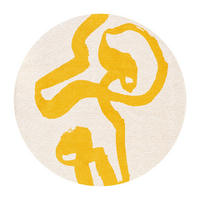 PREPROGA Ribbon Pure Yellow 140/140 cm - rumena, umetna masa/tekstil (140/140cm) - Louis De Poortere