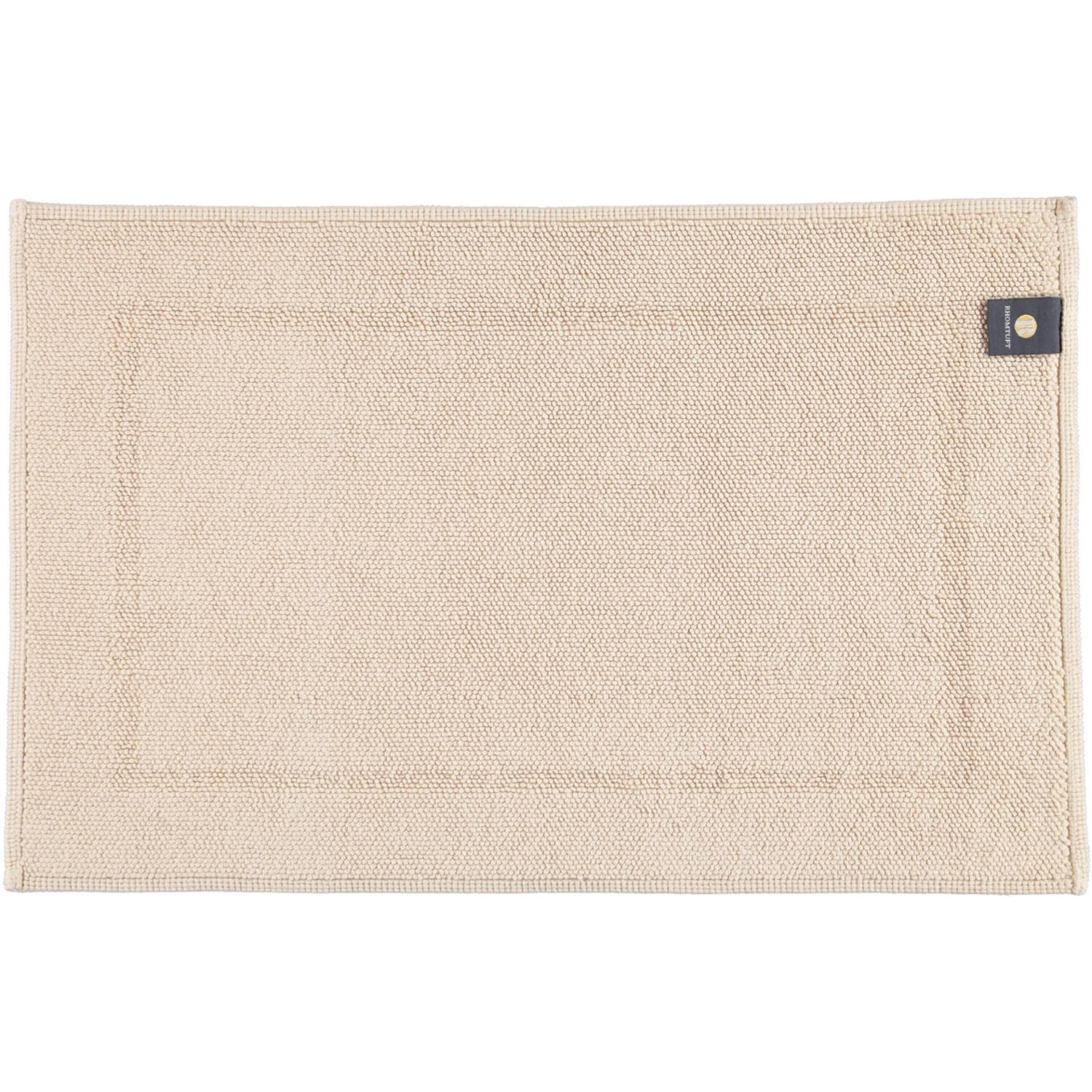 BADEMATTEN PEARL NATUR-JASMIN - 20 - Beige, Textil (60/90cm) - Rhomtuft