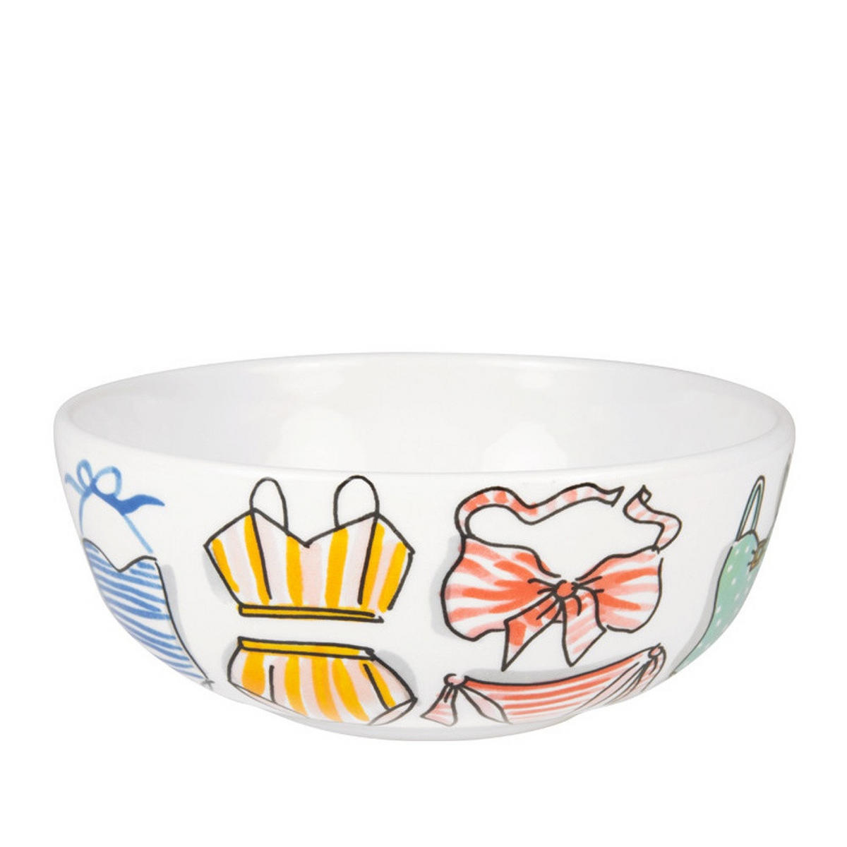 SCHALE Bikini in Bunt - 15cm - Multicolor, Keramik (15.5/6.7/15.5cm) - Blond Amsterdam