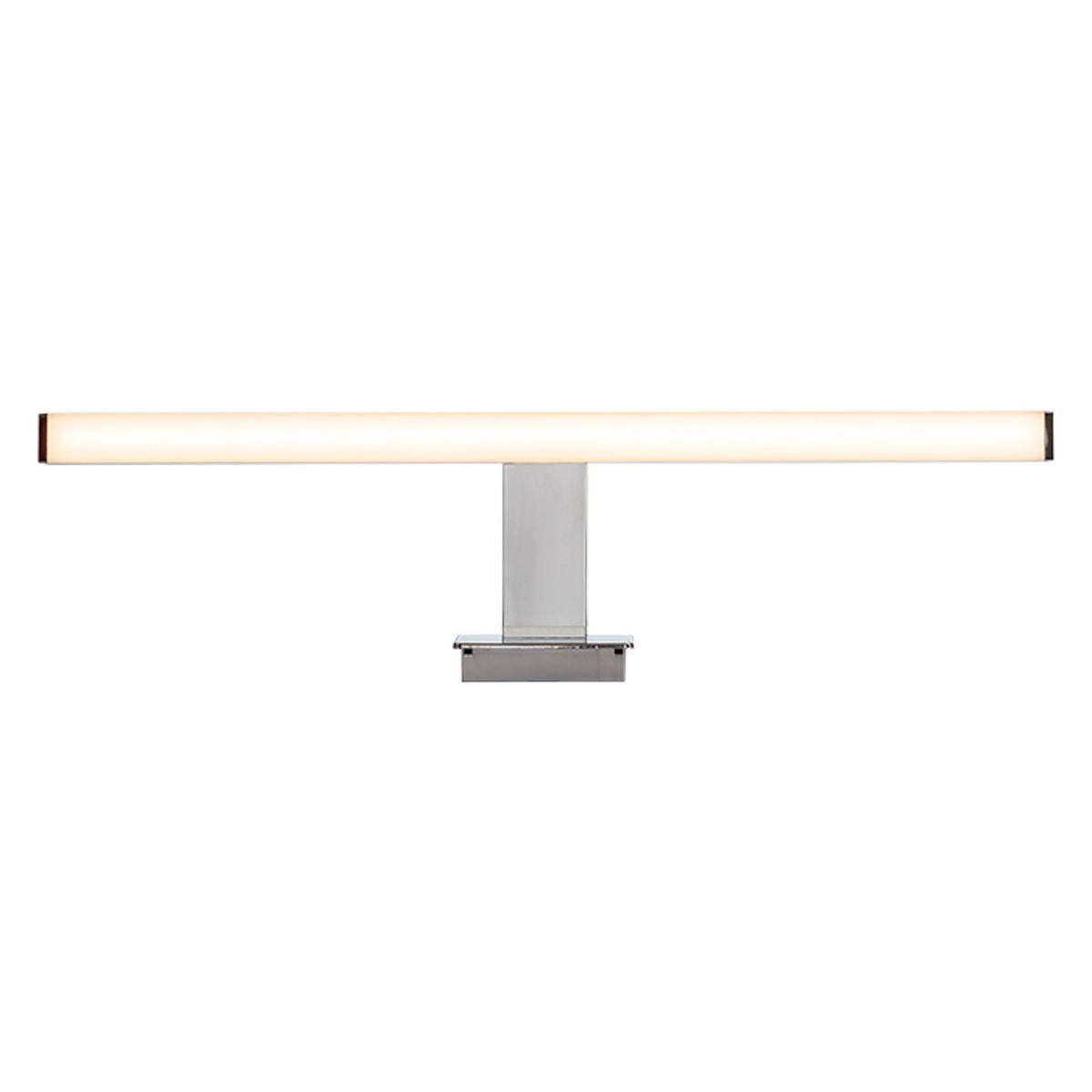 WANDLEUCHTE PALEA 500 Chrom 7 W IP44 - Chromfarben, Metall (50.5/9/125cm) - Rendl