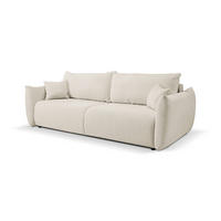 SOFA Hallora - Ecru (Melody 14) - Ecru, Holzwerkstoff (240/88/108cm) - Möblo