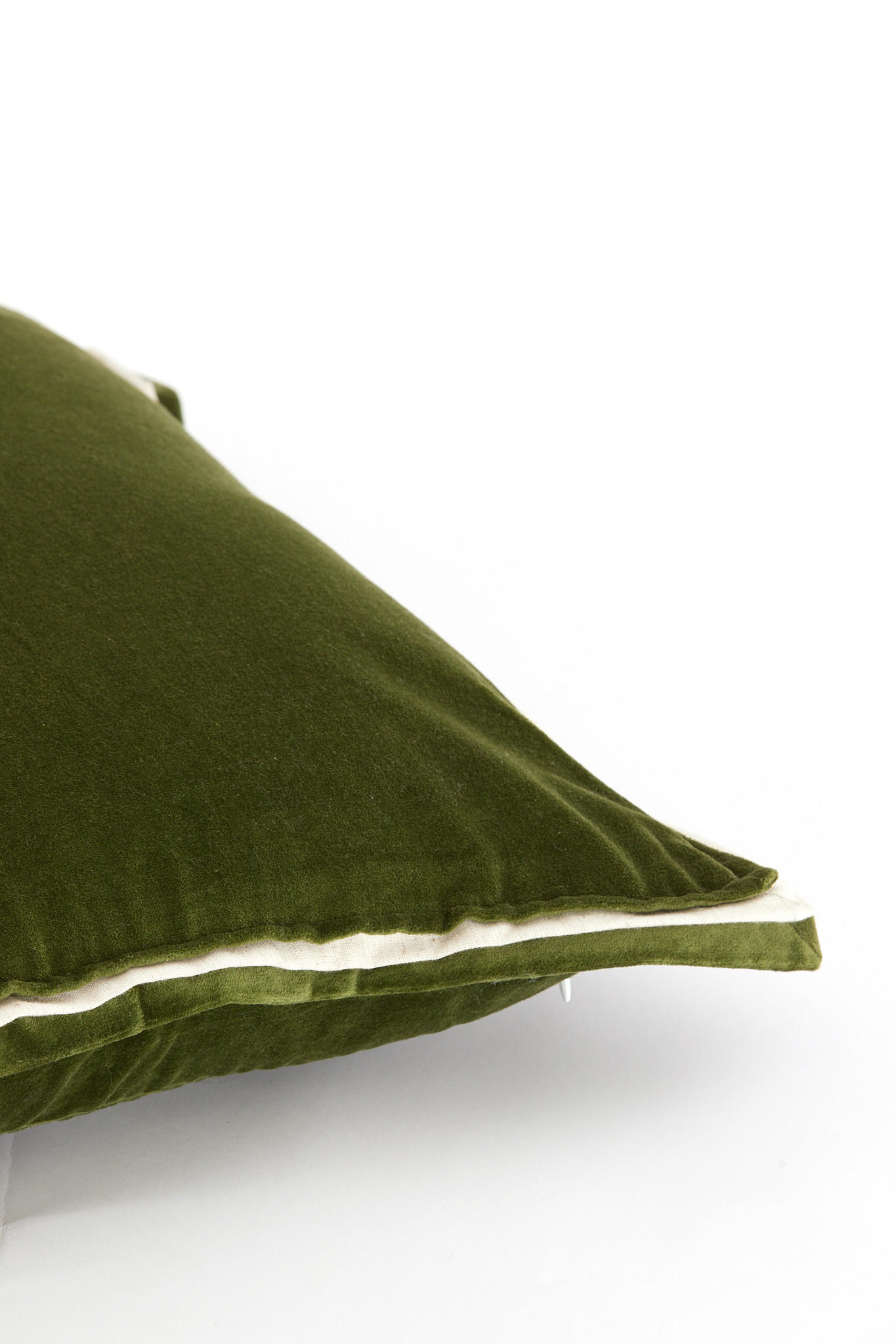 DEKOKISSEN Baxley Grün 45/45/10 cm - Grün, Textil (45/45cm) - Light & Living