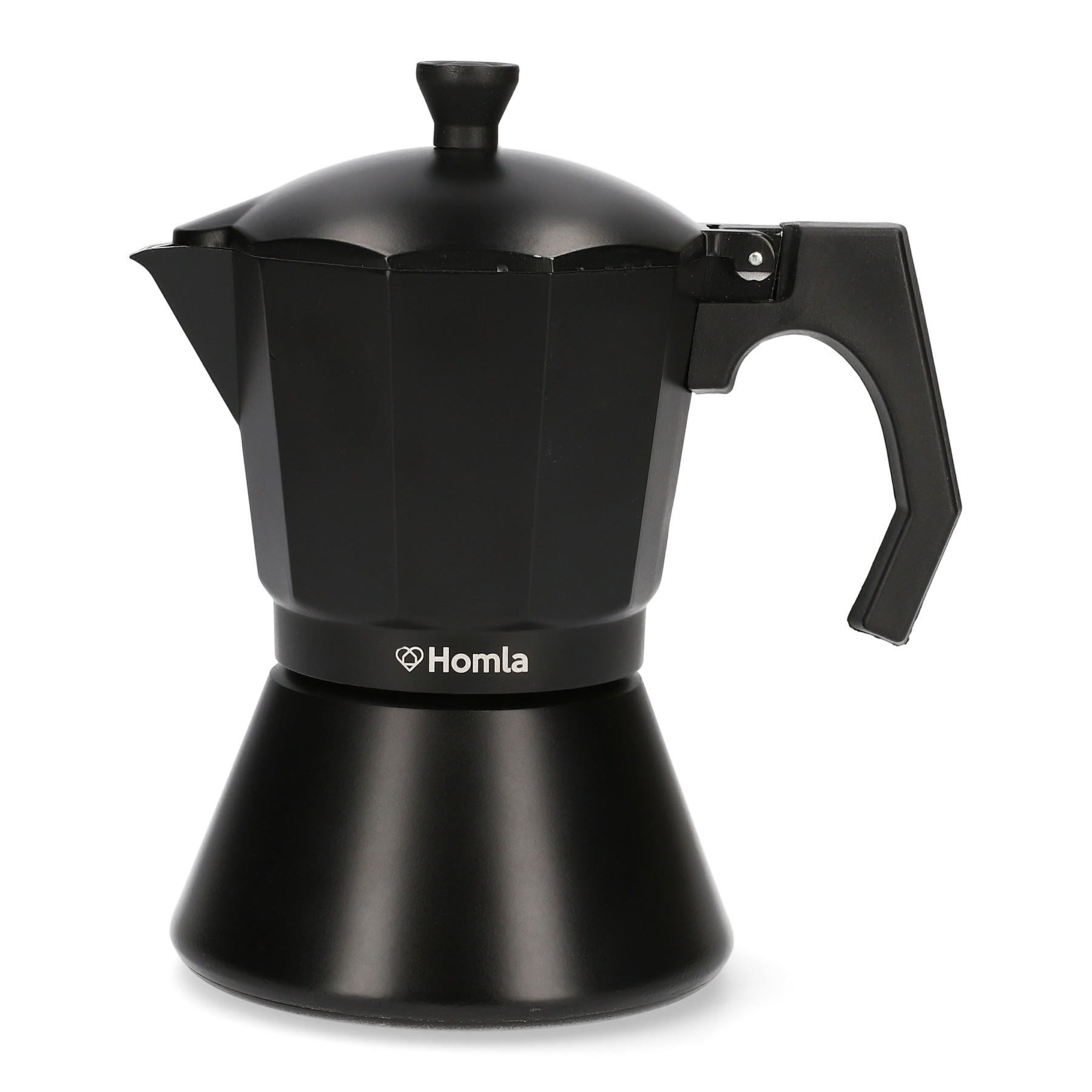 KAFFEEMASCHINE Mia Mokka schwarz 10/20 cm - Schwarz, Metall (10/15/20cm) - Homla