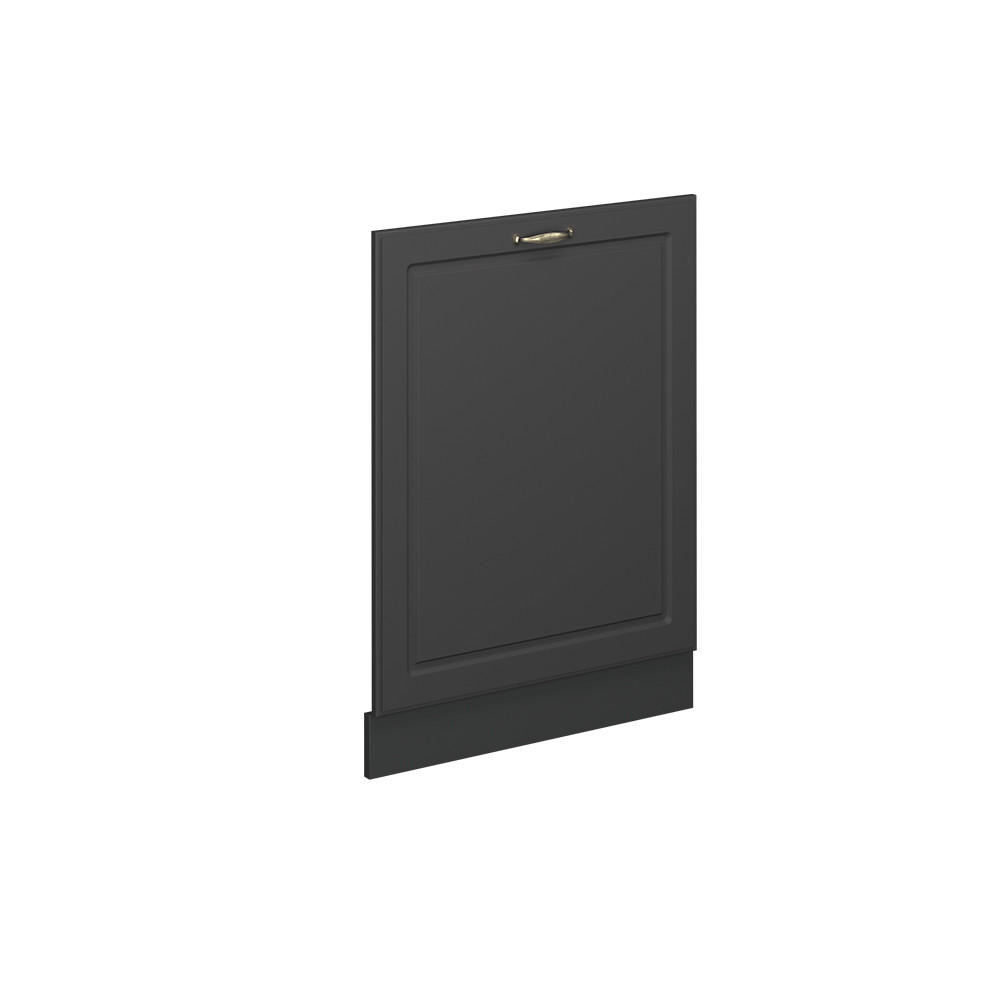 DISKMASKINENS FRONTPANEL Fame-Line Herrgård i antracitguld 60 cm utan bänkskiva Antracit, Antracit 81.8/60/1.6 cm