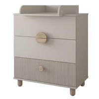 WICKELTISCHE Bebella - Beige, Naturmaterialien (48/90/80cm) - kiki design