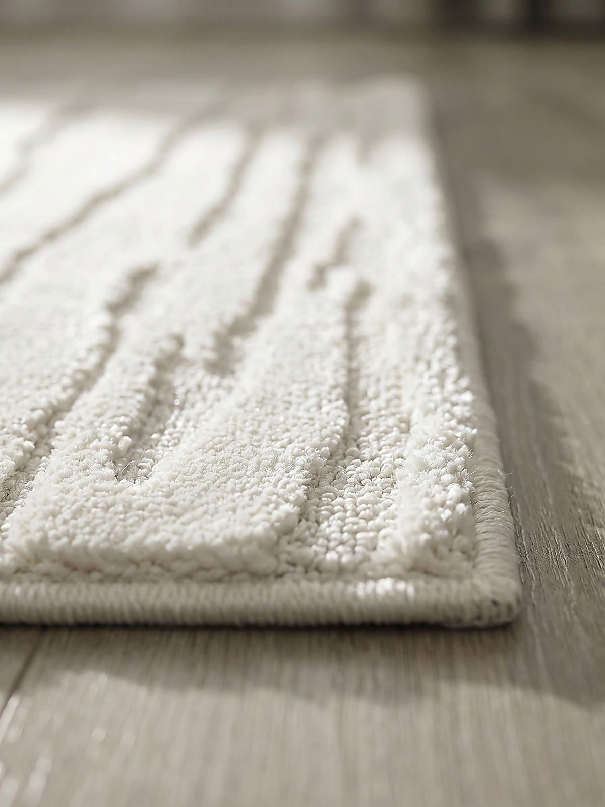 KURZFLORTEPPICH Abstrakt CETINA Polypropylen Creme 160 x 230 cm - Beige, Textil (160/230cm) - KADIMA DESIGN