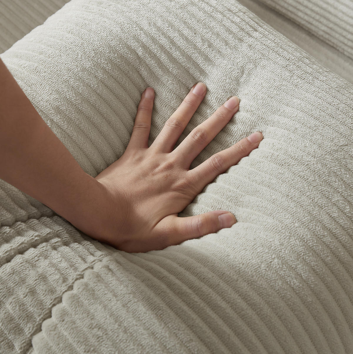 SCHLAFSOFA modular Beige - Beige, Kunststoff (89/59/195cm) - Meubliv