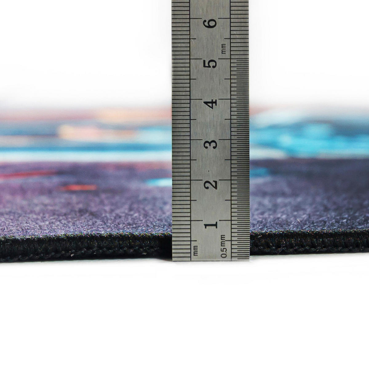 KINDERTEPPICH Bambini Tasto Mazovia 140x200cm Schwarz Gaming Kurzflor - Schwarz, Textil (140/200cm) - Mazovia