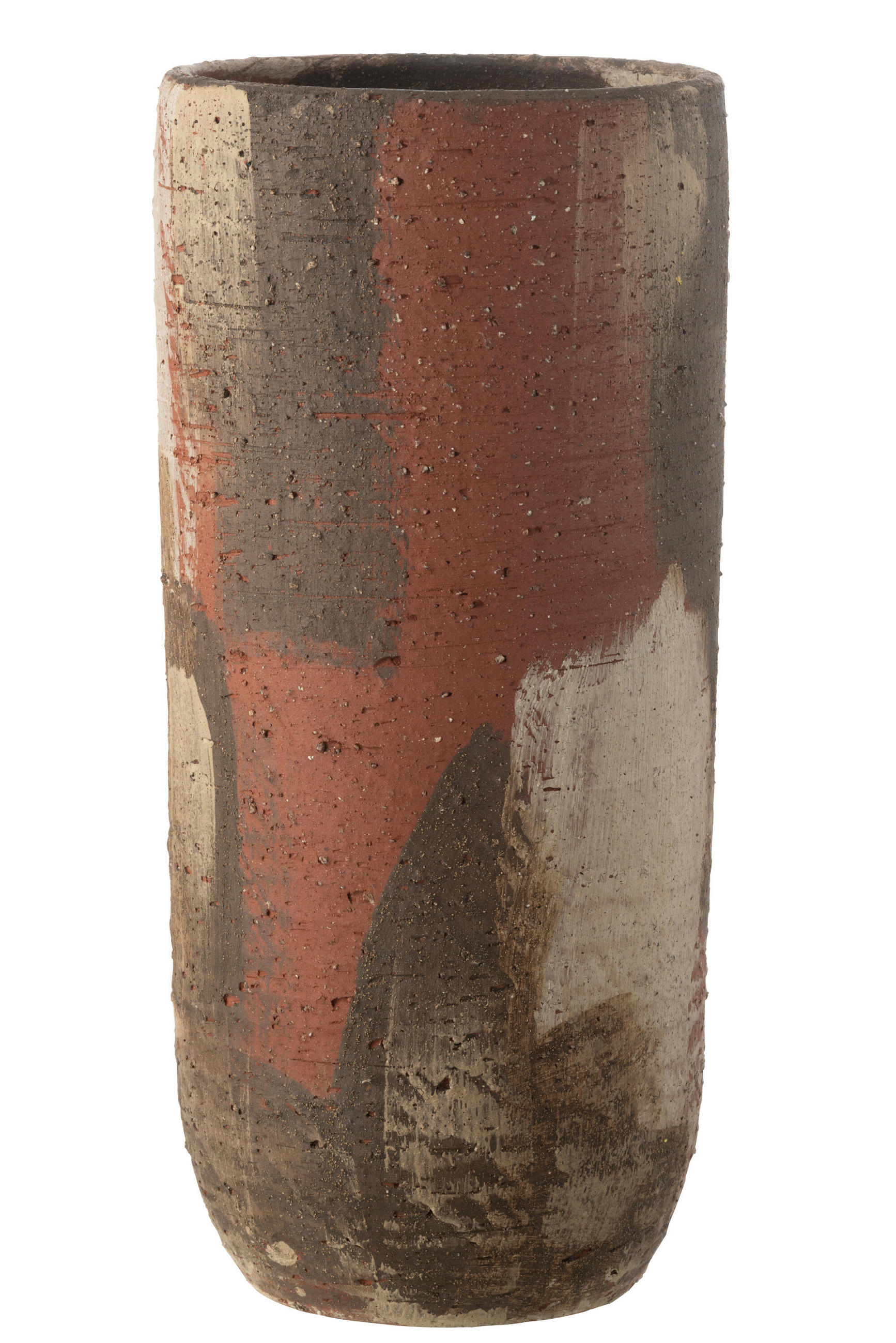 BLUMENTOPFE MILTOS - Töpferei - Gelb - Ø 21 cm - Gelb, Keramik (21/50cm) - J-Line