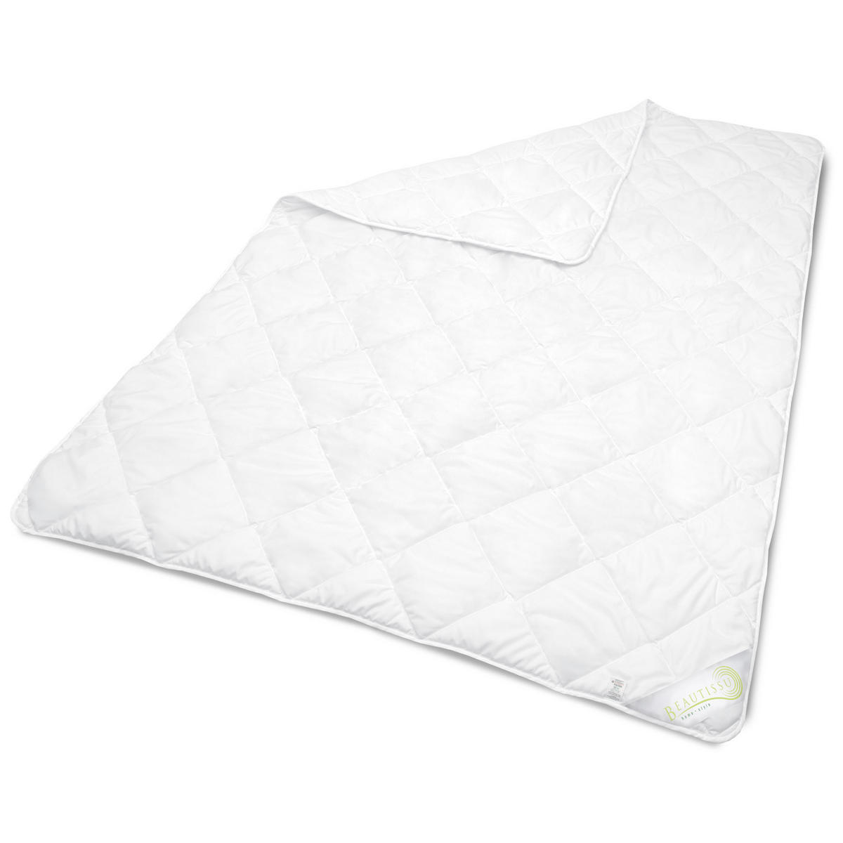 BETTDECKE BeauNuit SD 135/200 cm Leicht - Weiß, Textil (135/200cm) - Beautissu 