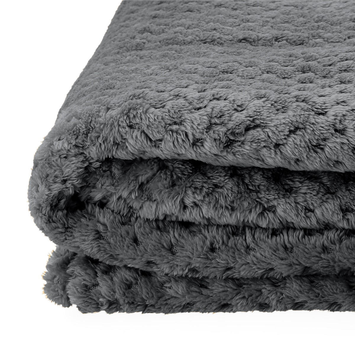 DECKE Noah grau 150/200 cm - Grau, Textil (200/150cm) - Homla