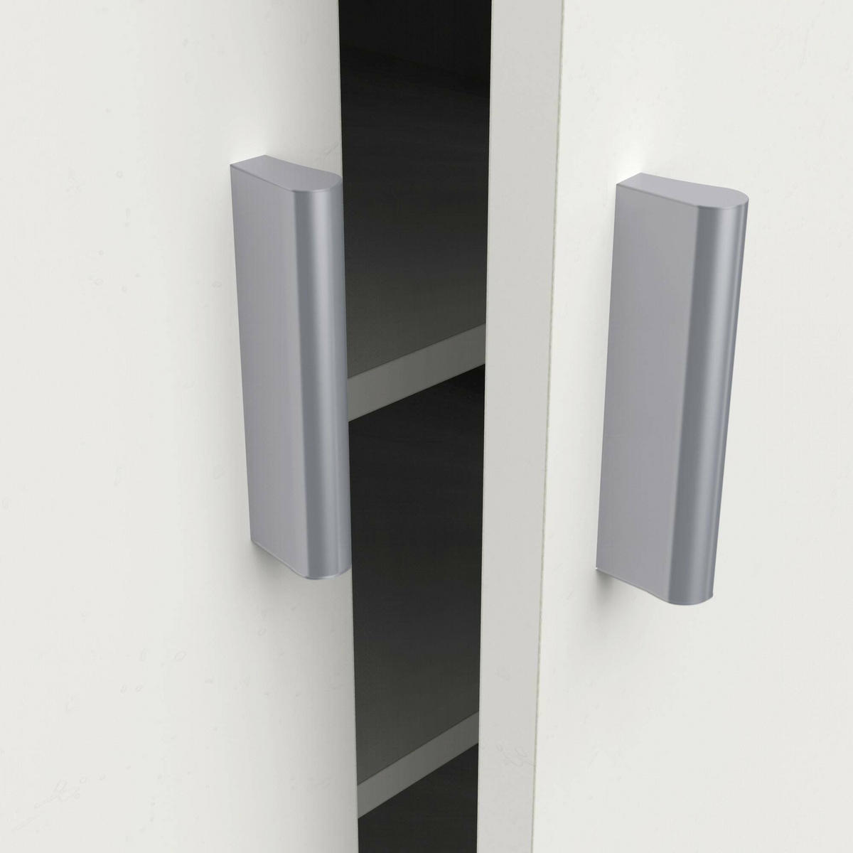 SCHUHSCHRANK Weiß 36/55/108 cm - Weiß, Holzwerkstoff (55/108/36cm) - DMORA