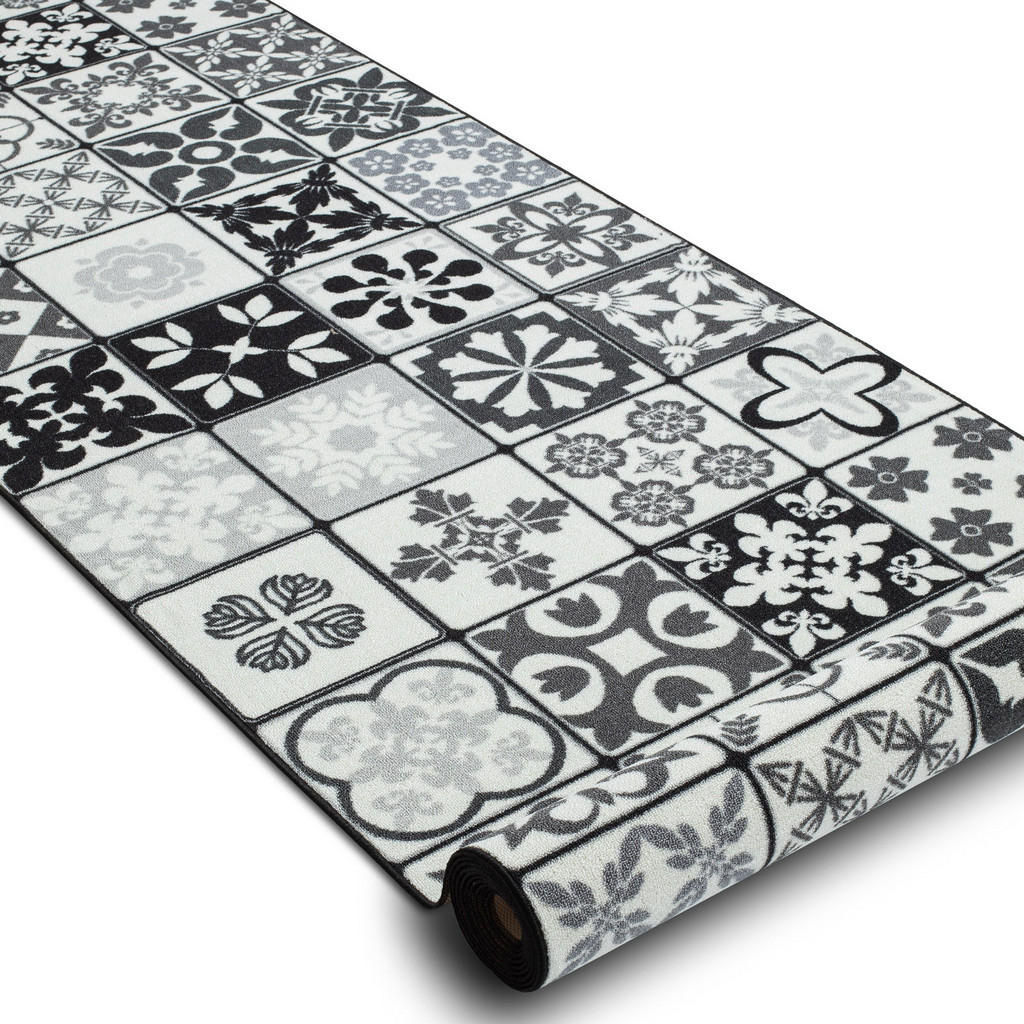 Thumbnail - rugsX Läufer, Grau, Textil, Rechteckig, 80x310 cm, Teppiche & Böden, Teppiche, Teppichläufer