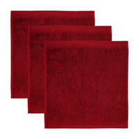 SEIFTUCH SUPERWUSCHEL 3ER PACK - Rot, Textil (30/30cm) - MÖVE