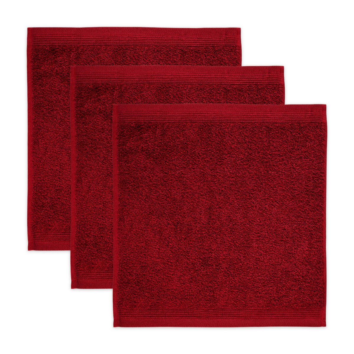 SEIFTUCH SUPERWUSCHEL 3ER PACK - Rot, Textil (30/30cm) - MÖVE