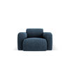 SESSEL Molino aus Chenille-Stoff königsblau - Blau, Textil (95/72/105cm) - Micadoni