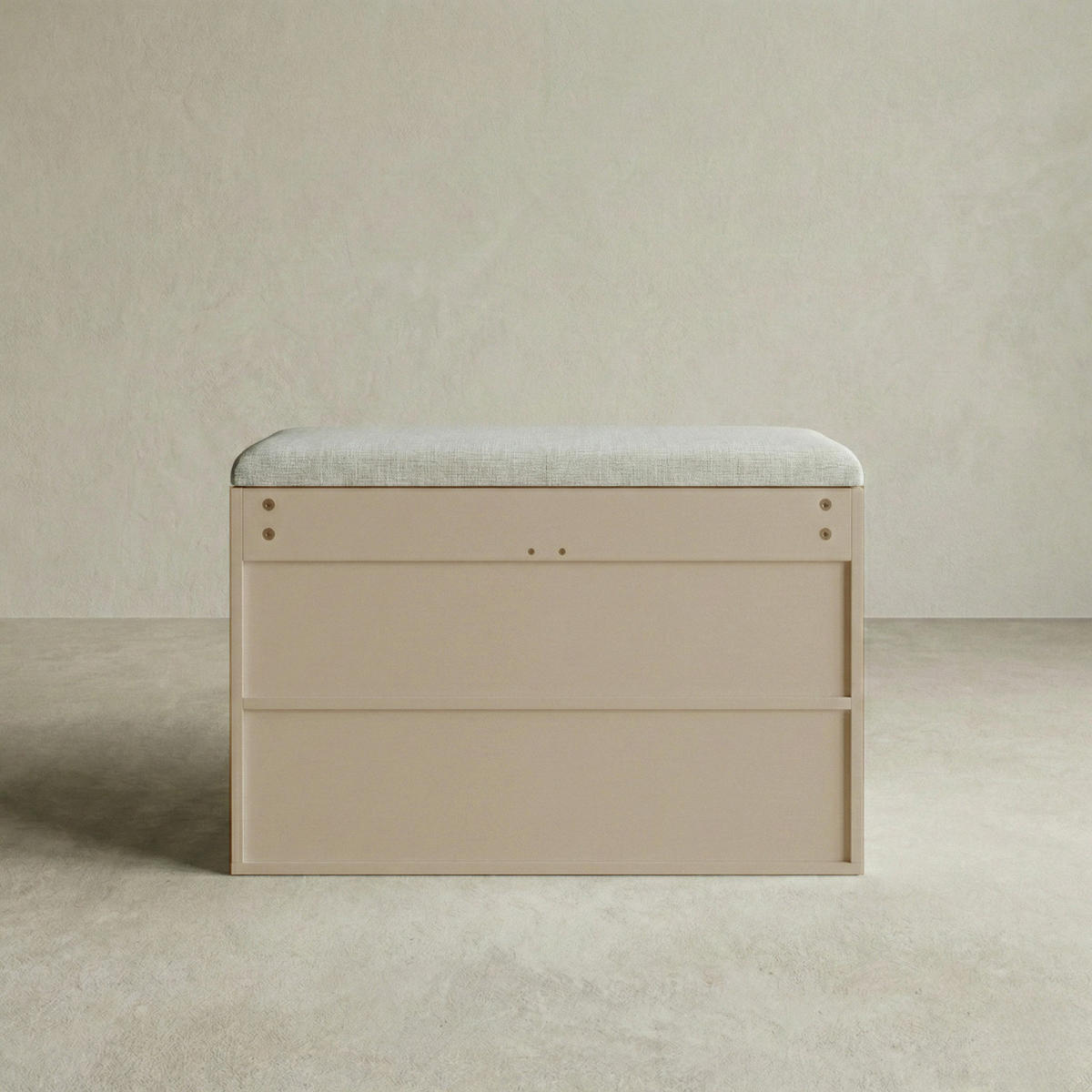 SCHUHREGAL Vault 60/30/47 cm - Hellgrau, Holzwerkstoff (30/47/60cm) - BOXIMO