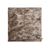 HOCHFLORTEPPICH Whisper Hellbraun 200x200 cm - Hellbraun, Textil (200/200cm) - benuta Nest