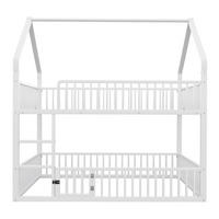 ETAGENBETT Metall Weiß 90/140x200 cm 2-tlg. - Weiß, Metall (90/200cm) - ComfortXL