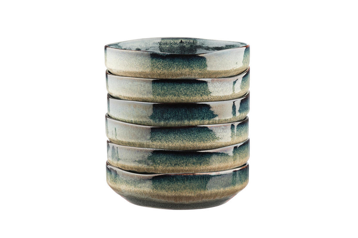 SCHALEN Genesis Ø17cm - 6er-Set - Erde - Grau, Keramik (17cm) - Björn