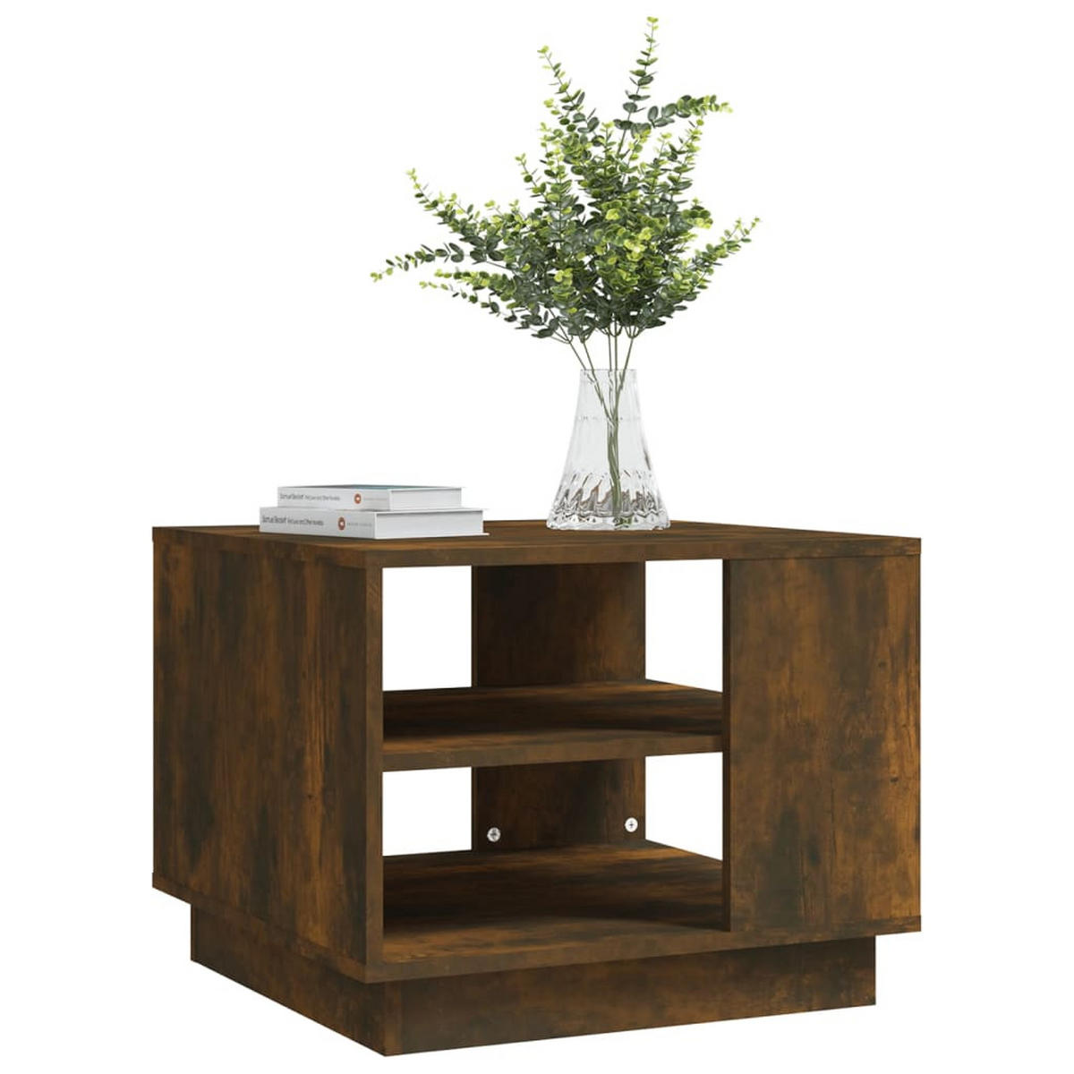 COUCHTISCH Räuchereiche 55x55x43 cm Holzwerkstoff - Braun, Holzwerkstoff (55/55/43cm) - furnicato