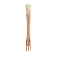 BACKPINSEL mit Gabel 4-IN-1 - Rot, Holz (2/1/22cm) - Mason Cash