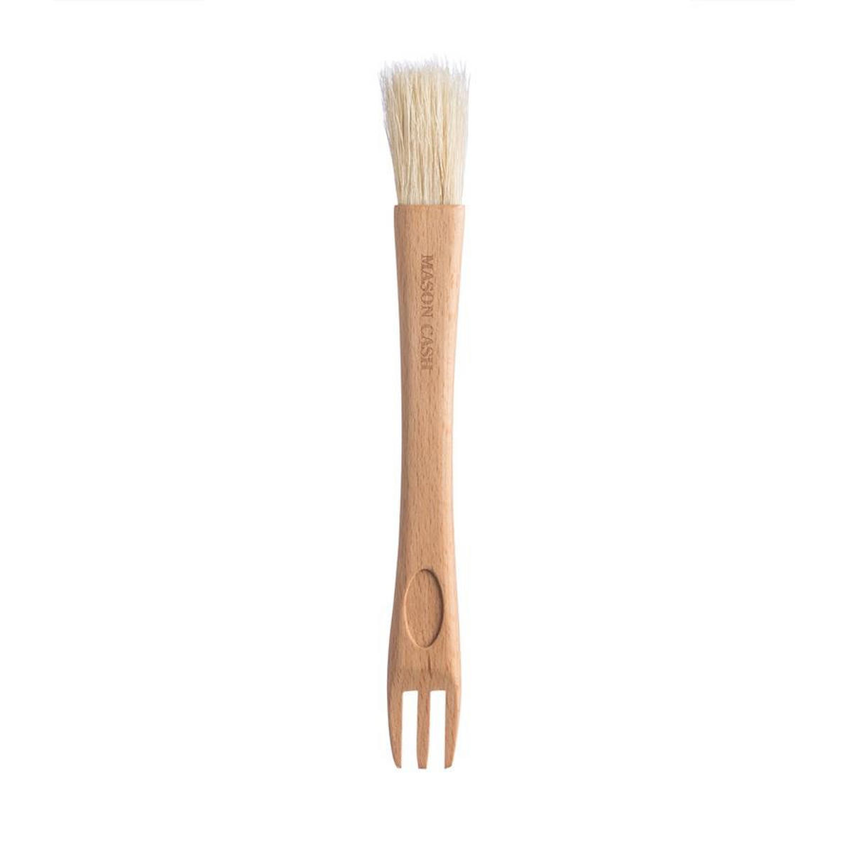 BACKPINSEL mit Gabel 4-IN-1 - Rot, Holz (2/1/22cm) - Mason Cash