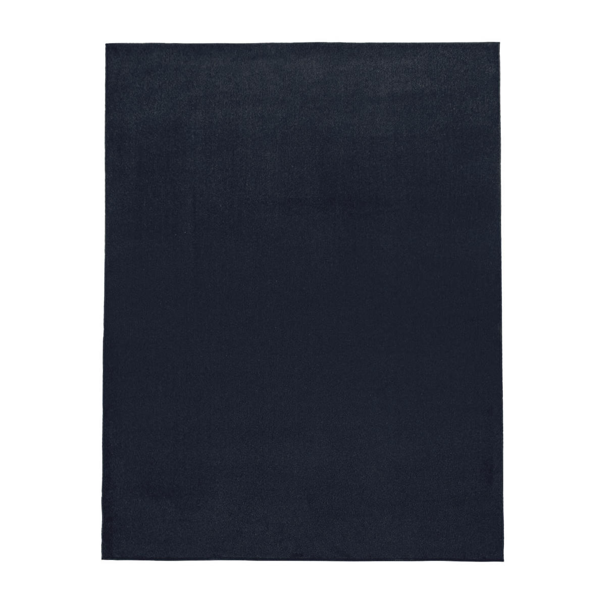 FLACHWEBETEPPICH Navy 140 x 200 cm - Blau, Kunststoff (140/200cm) - TT Home