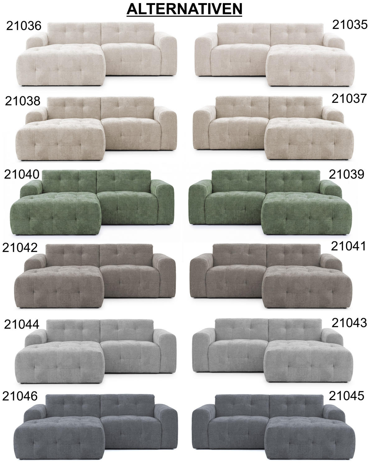 ECKSOFA mit Ottomane rechts, raffinierten Steppungen, Wellenunterfederung, B234/T161/H79 cm, Chenille-Bezug in Sand Grau / 21037 - Sandfarben/Greige, Kunststoff/Textil (234/79/161cm) - luma-home