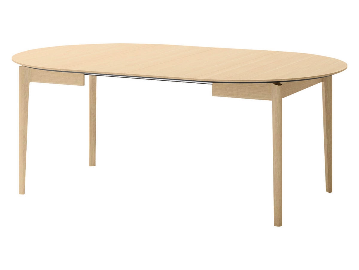 ESSTISCH ausziehbar Plot PT04 - Eichefarben, Holz/Holzwerkstoff (120/120/77cm) - MIRJAN24