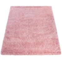 HOCHFLORTEPPICH 80/300 cm Glamour 300 - Rosa, Textil (80/300cm) - Paco Home
