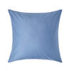 KISSENBEZUG Premium, Ägyptische Baumwolle, Fadendichte 1000 - Blau, Textil (80/80cm) - Homescapes