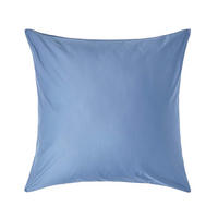 KISSENBEZUG Premium, Ägyptische Baumwolle, Fadendichte 1000 - Blau, Textil (80/80cm) - Homescapes