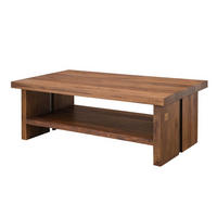 COUCHTISCH Sheesham 130x70x45 noble unique lackiert SYDNEY #121 - Braun, Holzwerkstoff (130/70/45cm) - Massivmoebel24