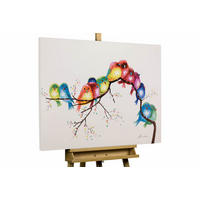 ÖLGEMÄLDE 100/70 cm - Multicolor, Holz/Textil (1.78/70cm) - KUNSTLOFT