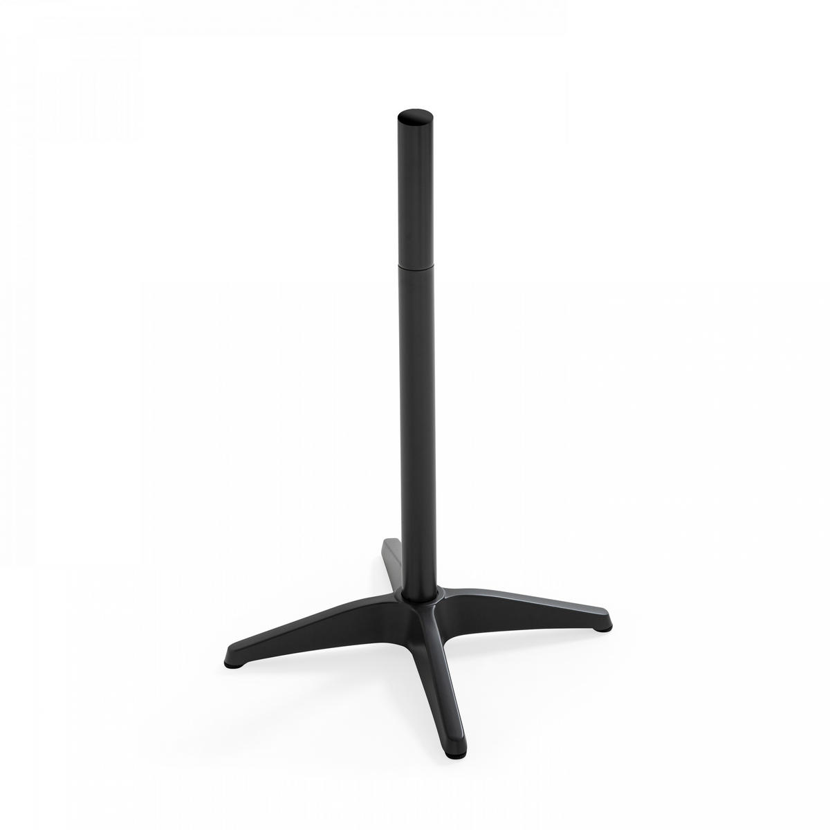 TISCHBEIN, Grau - Grau, Metall (65/110/65cm) - Oviala