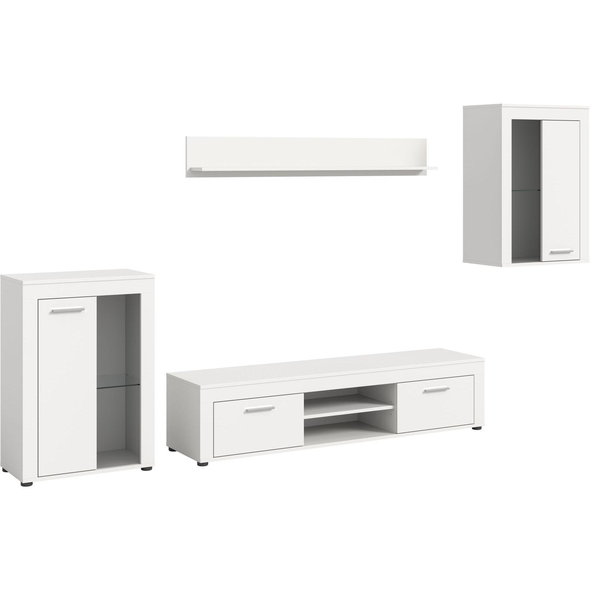 MID.YOU OBÝVACÍ STĚNA bílá