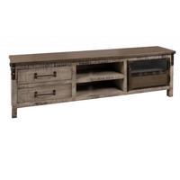 TV-BOARD Mango 190x40x60 braun lackiert HEAVY INDUSTRY #234 - Braun, Holz (190/60/40cm) - Massivmoebel24