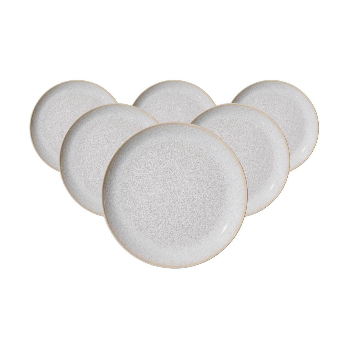 DESSERTTELLER Laredo beige ø 20,5 cm 6er Set - Beige, Keramik (20.5cm) - Ritzenhoff Breker