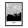 POSTER Toronto - Kanada A3 Rahmenlos - Klar, Papier (29.7/5/42cm) - Nacnic