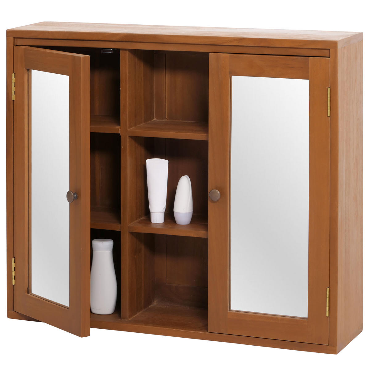 SPIEGELSCHRANK Braun - Braun, Holz (80/70/20cm) - MCW