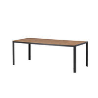 GARTENESSTISCH BREAK Braun 90x205x74 cm - Braun, Metall (205/90/74cm) - FURNLUX