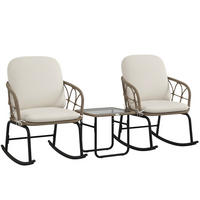 RATTAN-STUHL Gelb 63.0/82.0/75.0cm - Gelb, Metall (82/75/63cm)