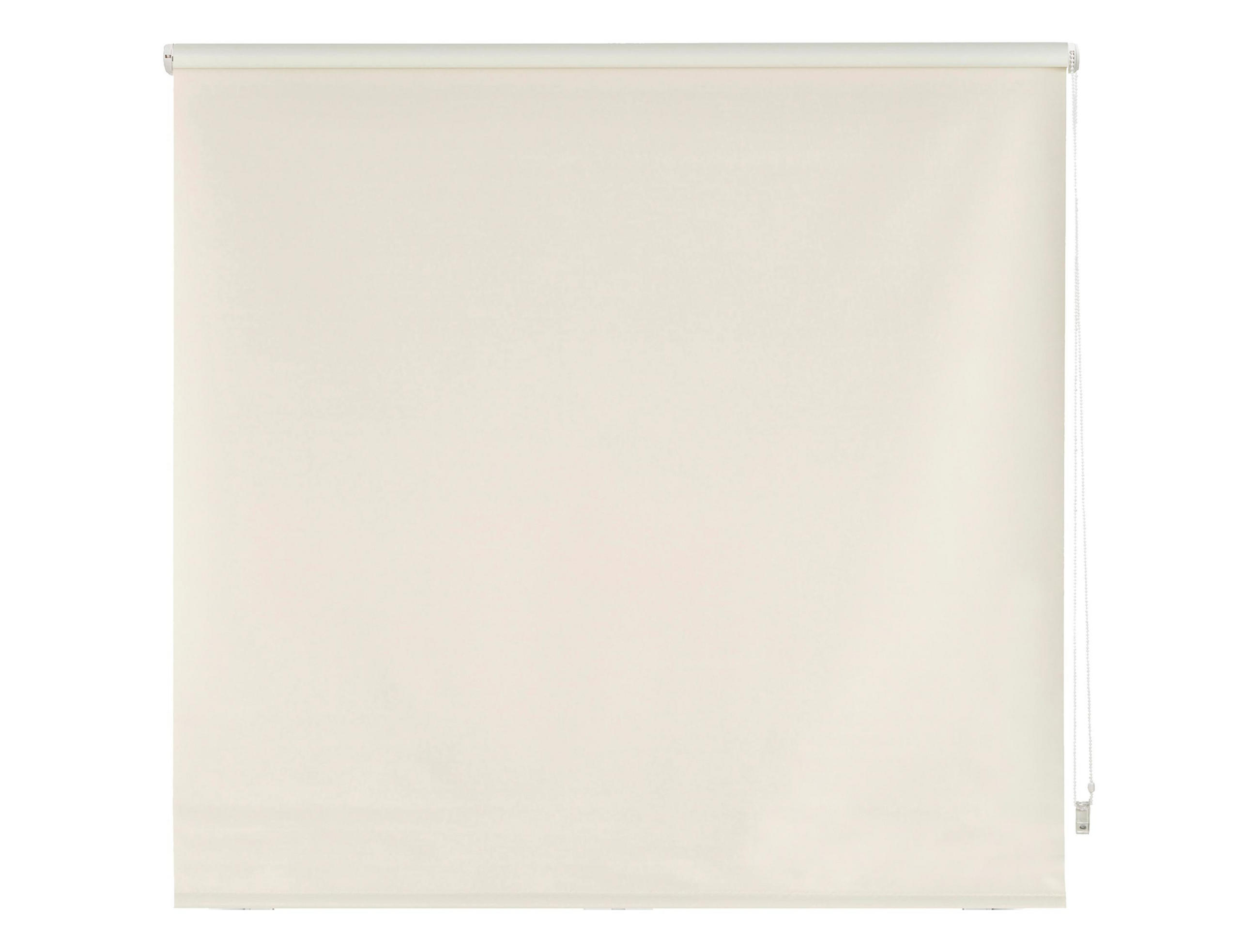 ROLLO Polyester Transluzent Beige 170x175 - Beige, Textil (170/175/1cm) - Purline