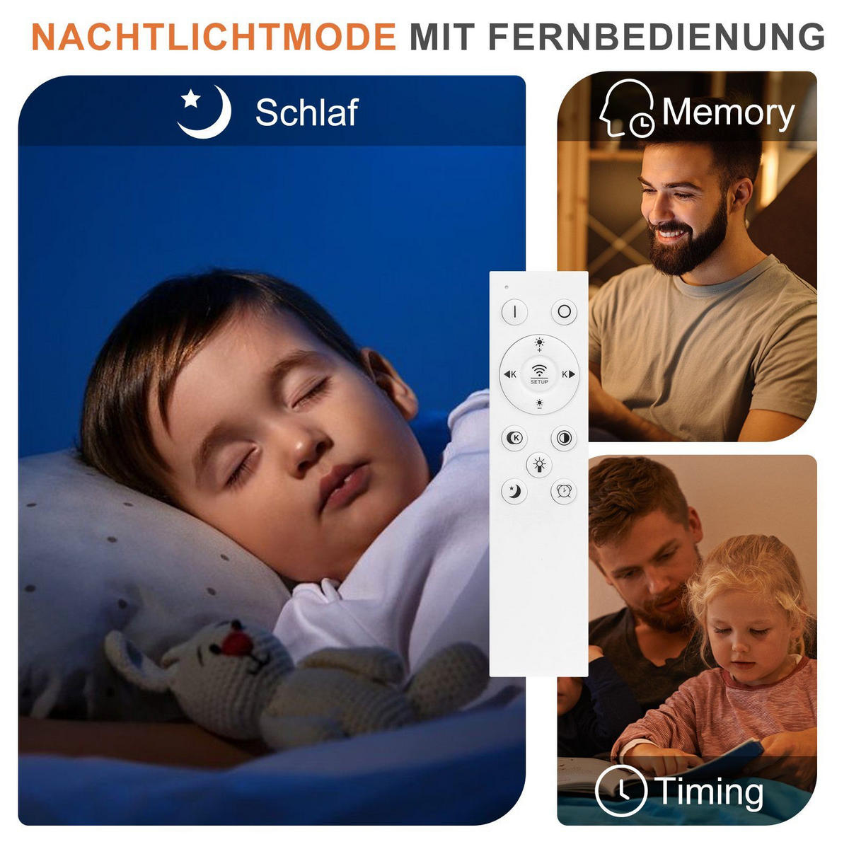 LED-DECKENLEUCHTE Einäugig 56/22.3/4 cm - Schwarz, Metall (56/22.3/4cm) - Nettlife