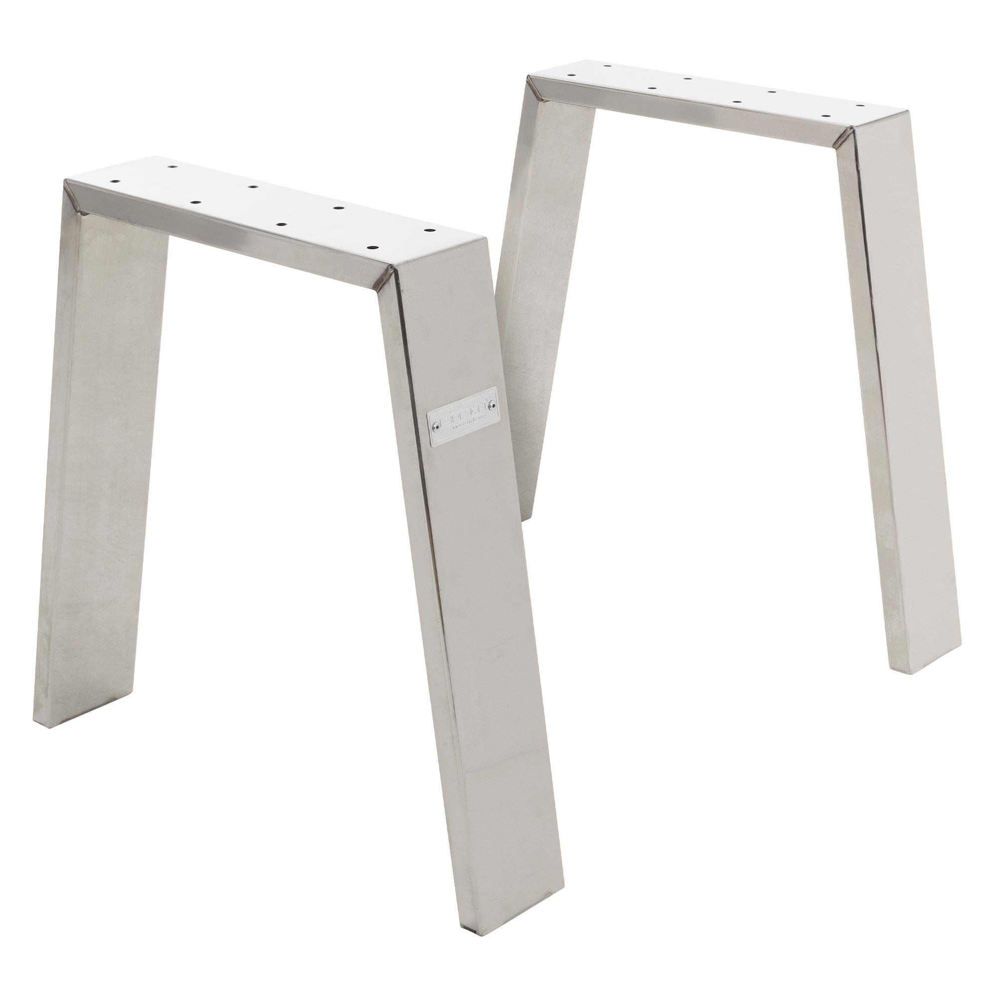 TISCHGESTELL - Silberfarben, Metall (8/42/44cm) - ML-DESIGN