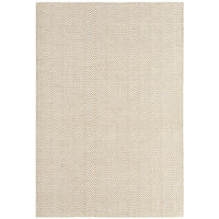 TEPPICH Rechteckiger aus Baumwollchenille und Natural Materials ARROW Beige 60 x 200 cm - Beige, Naturmaterialien (60/200cm) - Novatrend