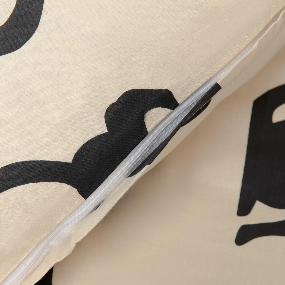 BETTWÄSCHE Poes Baumwolle beige 140/200 cm - Beige, Textil (140/200cm) - Homla